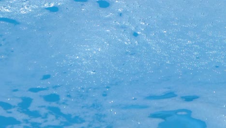 Foam-floating-in-the-pool-water