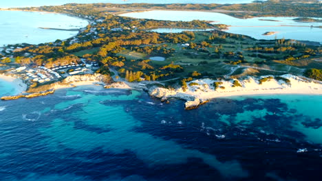 Isla-Rottnest,-Drone-De-Australia-Occidental