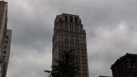 Broderick-Tower-In-Detroit-Vor-Der-Renovierung,-Michigan,-USA