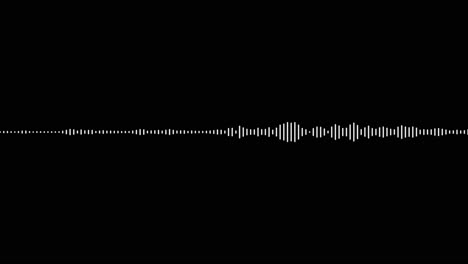 White-on-black-audio-visualization-effect-animation