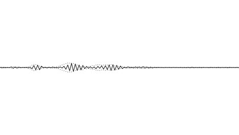 An-audio-visualization-effect-using-thin-and-small-black-lines-and-dots-on-a-white-background