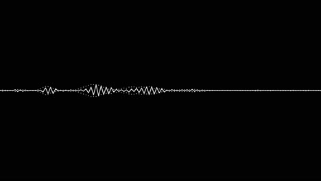 White-on-black-audio-spectrum-visualization-effect