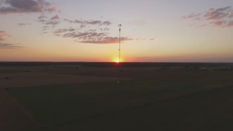 Telecommunication-Tower-Mast-At-Sunset-2