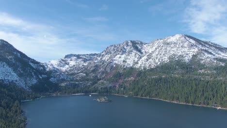 Bahía-Esmeralda-Sur-Lago-Tahoe-Lento-Pan-Este