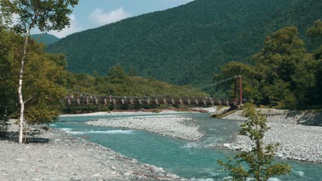 Azusa-River-and-bridge---Kamikōchi