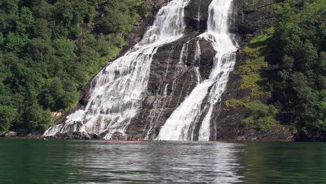 One-of-the-streams-of-the-Seven-Sisters-waterfall-in-Geiranger-fjord