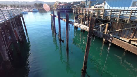 Monterey-Pier-Beautiful-Winter-Afternoon-Northern-California---4K