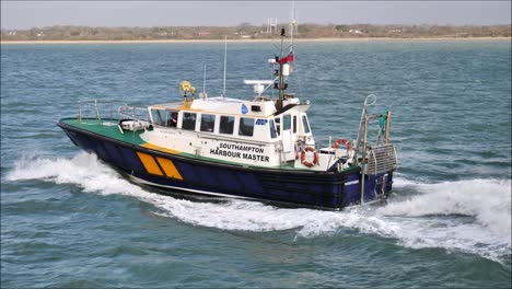 Patrouillenboot-Des-Hafenmeisters