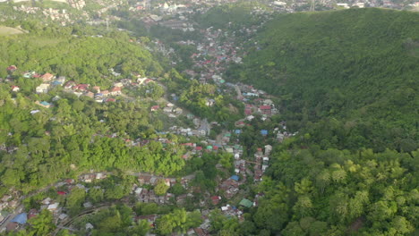 Aerial-drone-video-above-a-green-jungle-in-a-warm-tropical-foreign-country-6