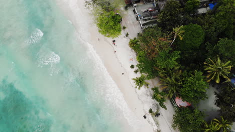 Panorama-Aerial-drone-picture-of-the-white-sand-Alona-Beach-in-Panglao,-Bohol,-Philippines-3