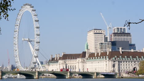London-Eye-Ciudad-Tiovivo-Paisaje-Puente-Westminster-Tiro-Gran-Bretaña-Inglaterra-Reino-Unido-1920x1080-Hd