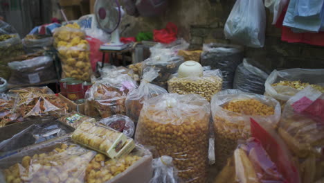 Macau---Closeup-of-assorted-dried-produce-at-a-street-market