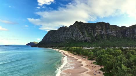 Zurückziehen-Der-Berge-Von-Hawaii-Und-Des-Pazifischen-Ozeans