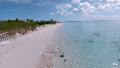 4k-FPV-Beautiful-aerial-Drone-shot-of-an-empty-Grand-Turk-island-beach