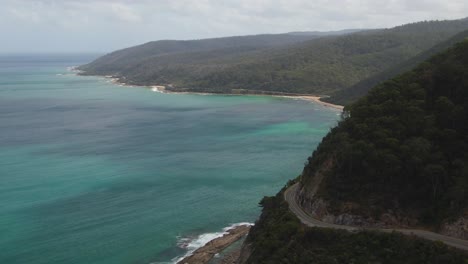 4K-Aerial-coast-of-south-Australia---Drone-Jib-up-shot
