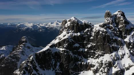 Gipfel-Des-Sky-Pilot-Mountain-In-Squamish,-BC