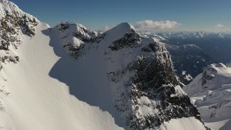 Amazing-view-of-the-northwest-face-of-Matier-on-a-sunny-winter-day