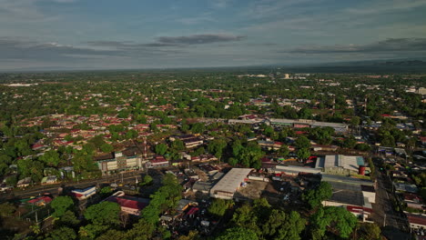 David-Panama-Aerial-v19-panoramic-sunrise-view-drone-flyover-el-vedado-and-barrio-el-carmen-neighborhoods-capturing-morning-townscape-and-surrounding-landscape---Shot-with-Mavic-3-Cine---April-2022