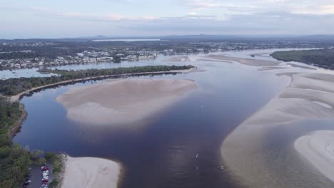 Noosa-River-And-River-Mouth-From-Above-Noosa