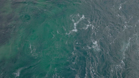 Top-Down-View-Of-Swirling-Ocean-Current-In