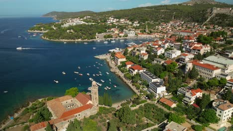 Aerial-view-approaching-southern-Hvar-Croatia