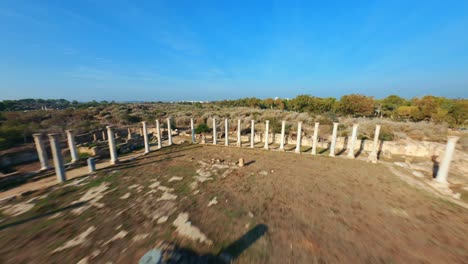 Aerial-view-of-Ancient-Ruins-of-Salamis-K
