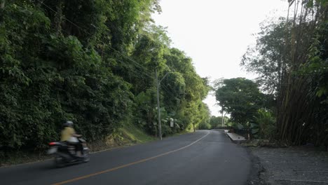 Carretera-Asfaltada-Entre-La-Naturaleza-Selva-Tropical-Selva-En