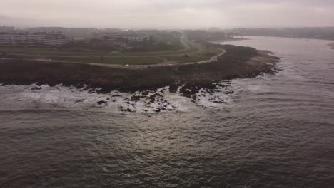 Coastal-panoramic-road-on-foggy-day-Punta-del