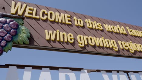 A-sliding-shot-of-the-welcome-to-Napa