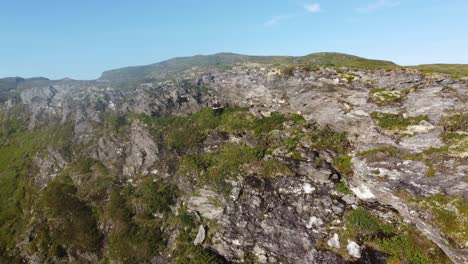 Drone-pilot-is-stuck-in-hillside-of-mountain