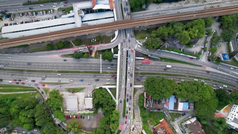 Aerial-drone-bird's-eye-view-over-the-Malaysian
