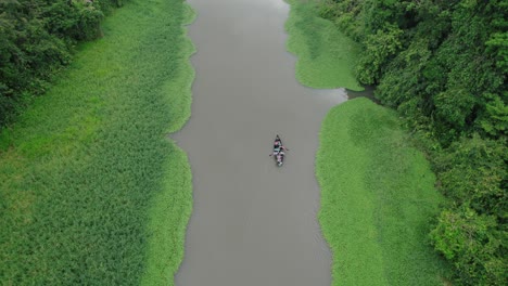 boat-from-above-in-tortuguero-national-park