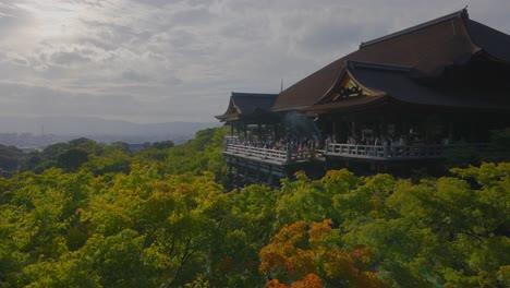 Aufnahme-Des-Kiyomizu-Dera-Tempels-über-A