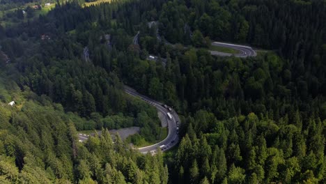 Revealing-drone-shot-of-wonderful-twisted-roads-over