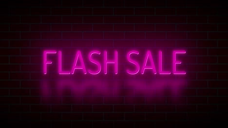 Neon-Flash-Sale-Banner-Rabatt-Produktwerbung-Marketing