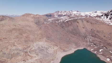El-Yeso-Dam-With-Turquoise-Water-In-Andes