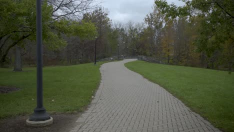 brick-sidewalk-at-Wolcott-Metropark-in-Michigan-in