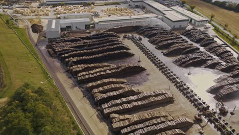 Timber-industry-Drone-shot-on-a-flat-area