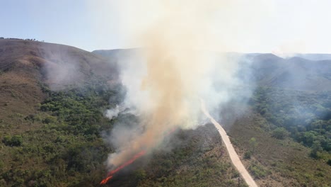 Drone-view-Forest-fire-in-the-cerrado-biome