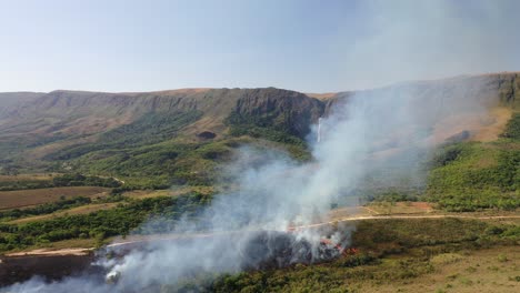Drone-view-of-Forest-fire-in-Cerrado-biome