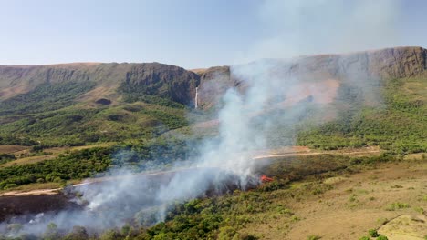 Drone-view-of-Forest-fire-in-Cerrado-biome