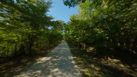 Gravel-and-dirt-biking-and-running-trail-path
