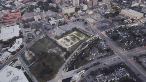 drone-flight-over-San-Antonio-Texas-downtown-at