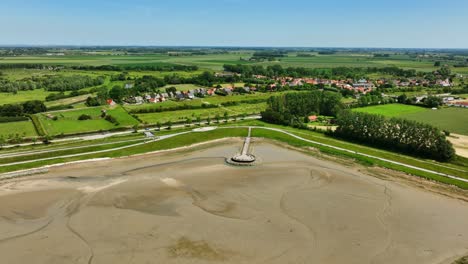 Het-Zwin-Naturschutzgebiet-Nahe-Der-Belgisch-holländischen-Grenze