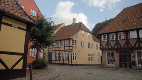 half-timbered-houses-in-Ribe-Denmarks-oldest-city.-4K