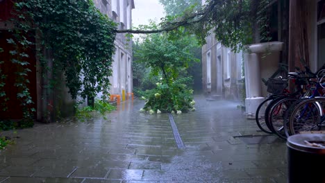 Heavy-rain-on-the-patio-of-an-tenement-house
