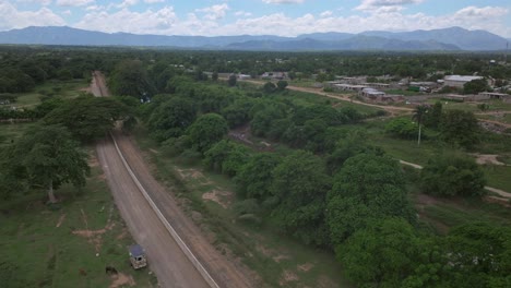aerial-shot-of-new-fence-wall-on-the-dominican-border-with-Haiti