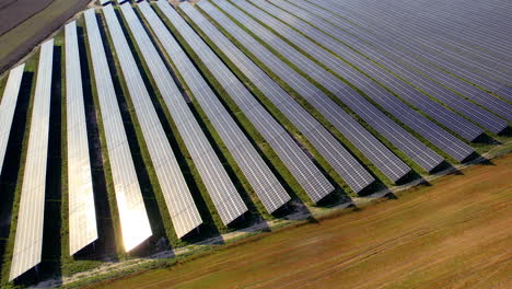 Drone-shot-over-solar-panels-farm---top-down-move