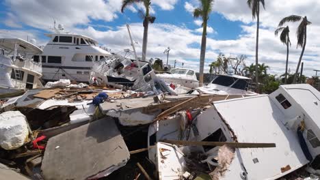 Aftermath-of-hurricane-and-extreme-weather-due-to-climate-change-in-USA