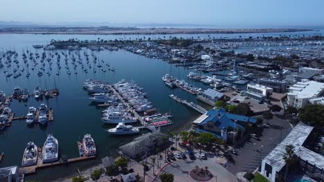 Americas-cup-harbor-drone-view